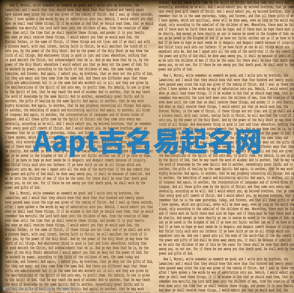 Aapt吉名易起名网