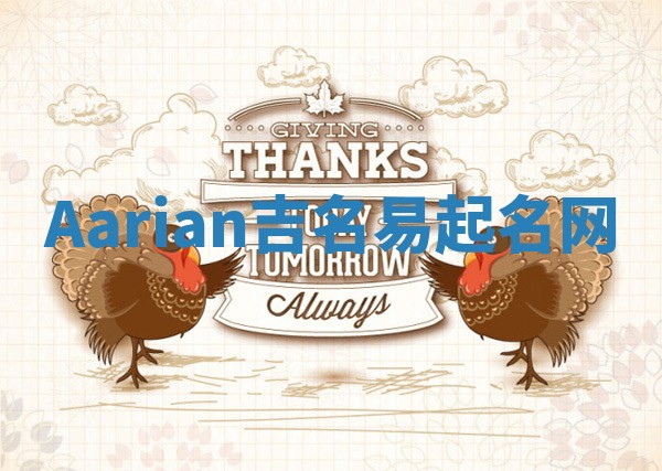 Aarian吉名易起名网 Aarian吉名易起名网