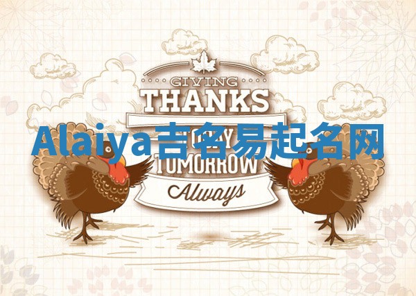 Alaiya吉名易起名网