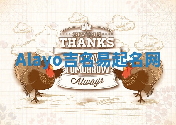Alayo吉名易起名网