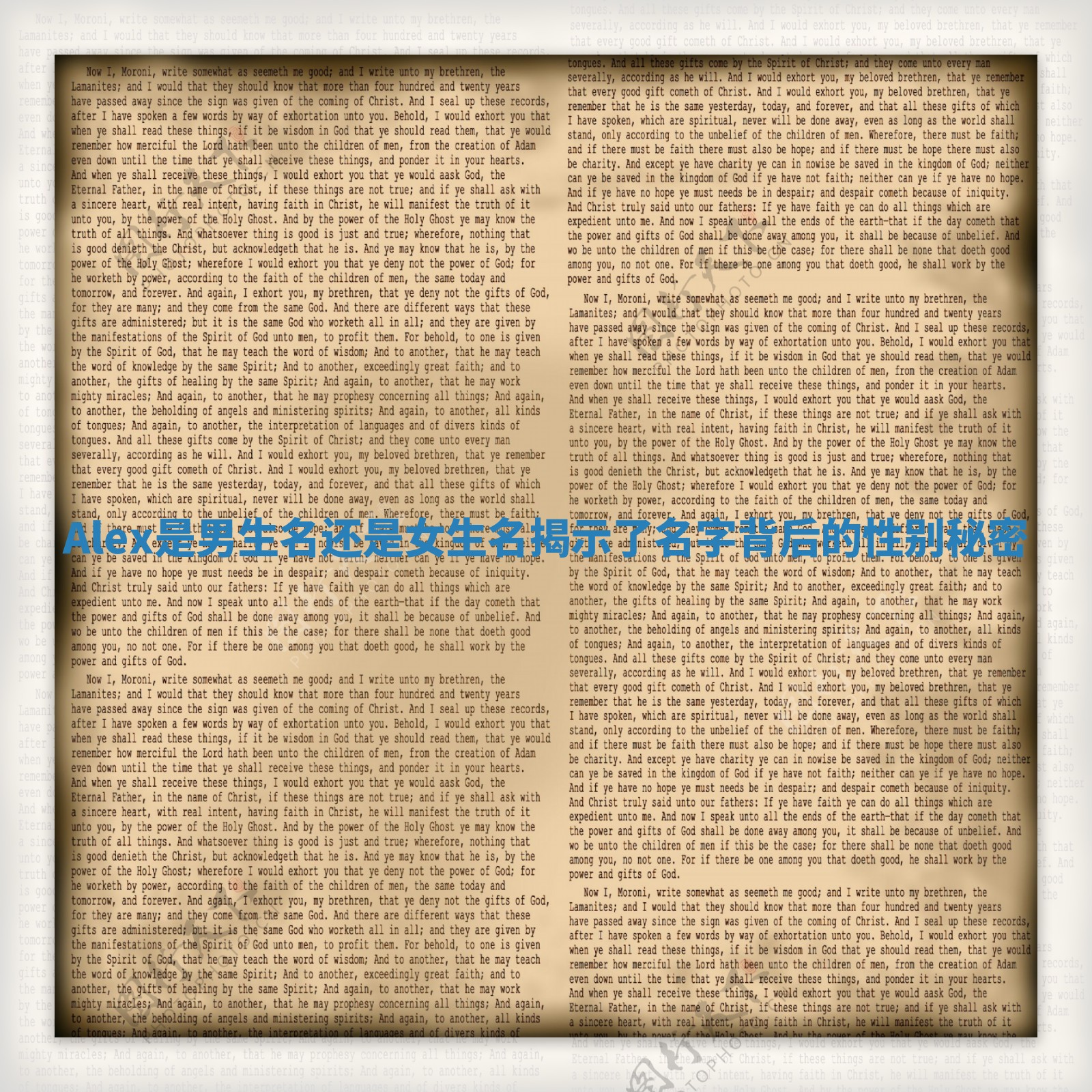 Alex是男生名还是女生名揭示了名字背后的性别秘密