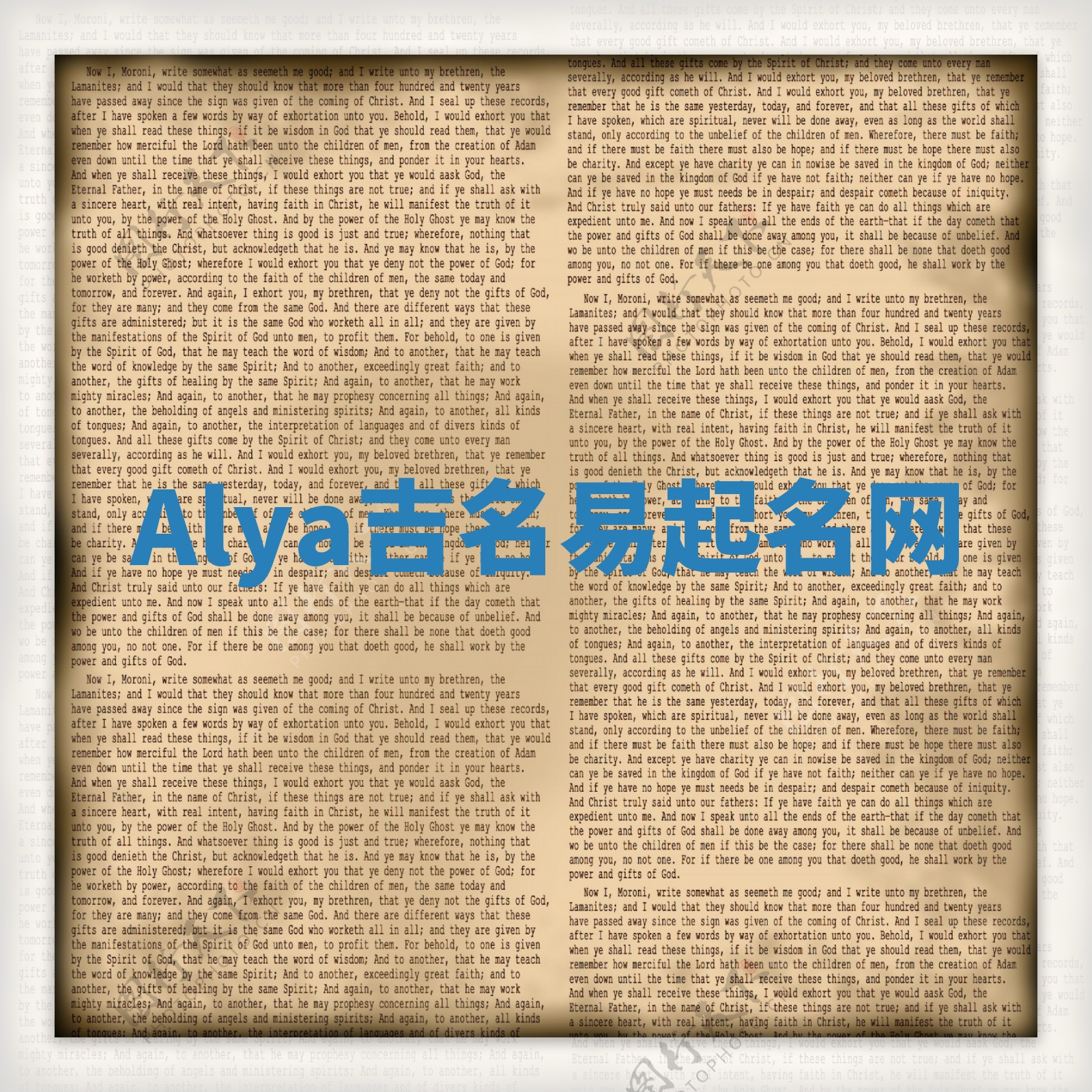 Alya吉名易起名网