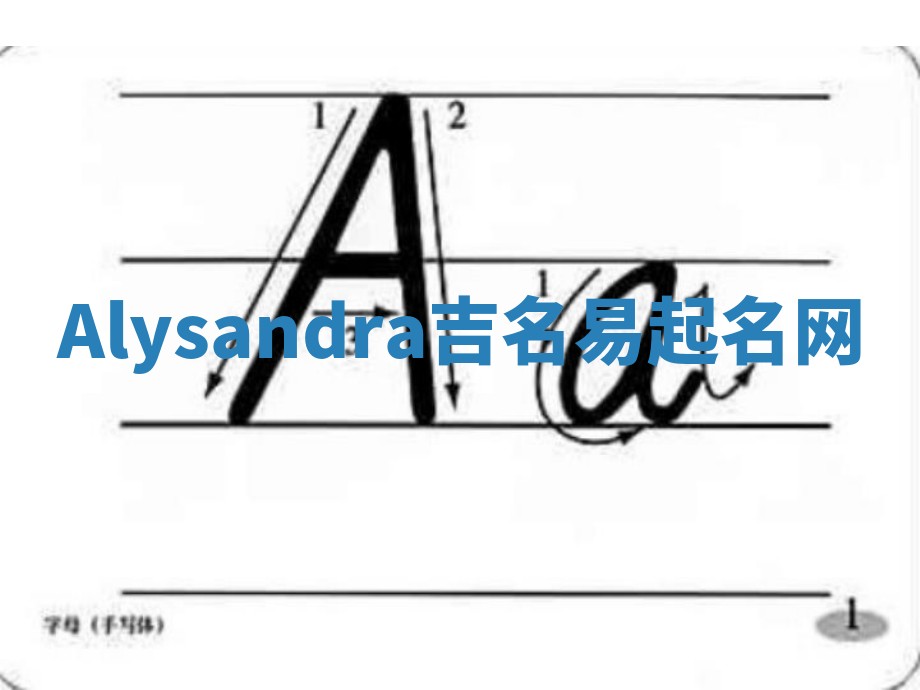 Alysandra吉名易起名网