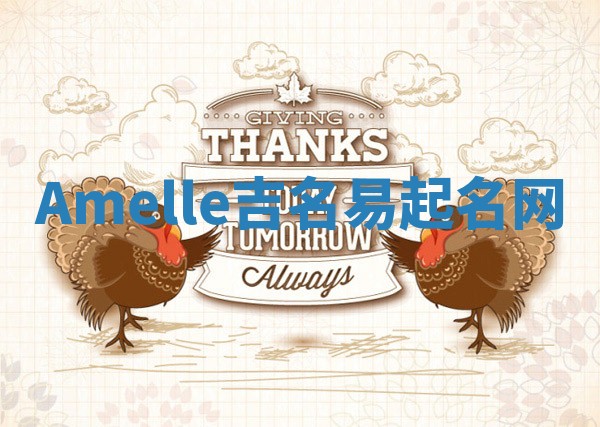 Amelle吉名易起名网