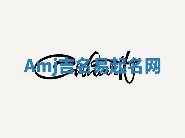 Amj吉名易起名网