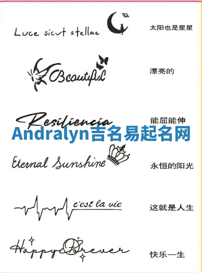 Andralyn吉名易起名网