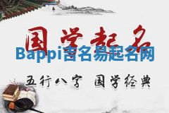 Bappi吉名易起名网