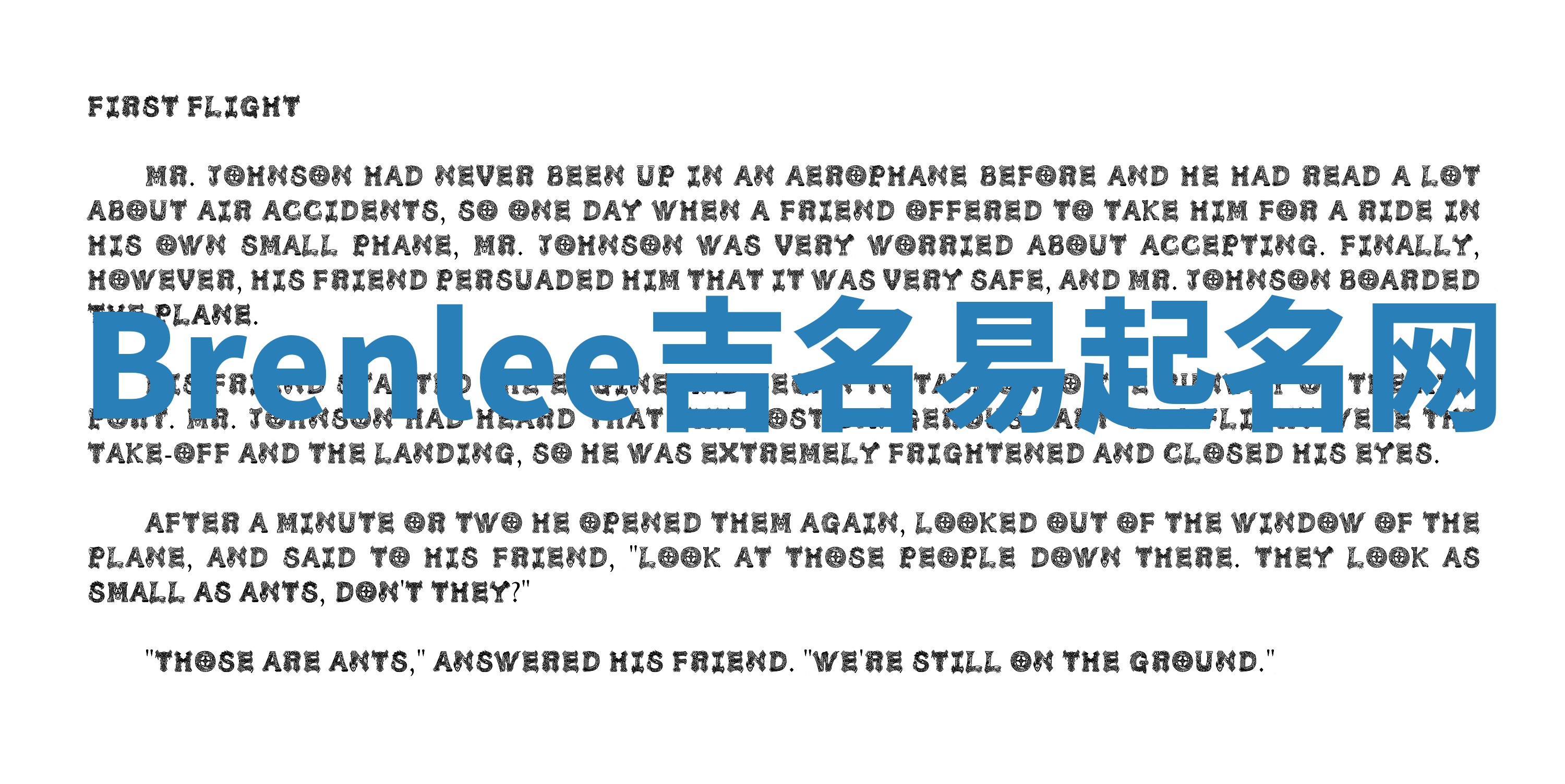 Brenlee吉名易起名网