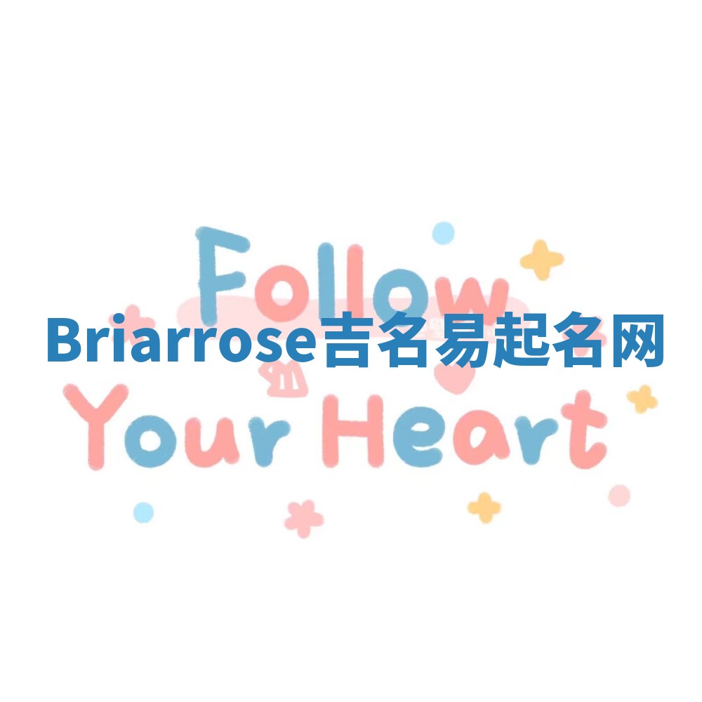 Briarrose吉名易起名网 Briarrose吉名易起名网