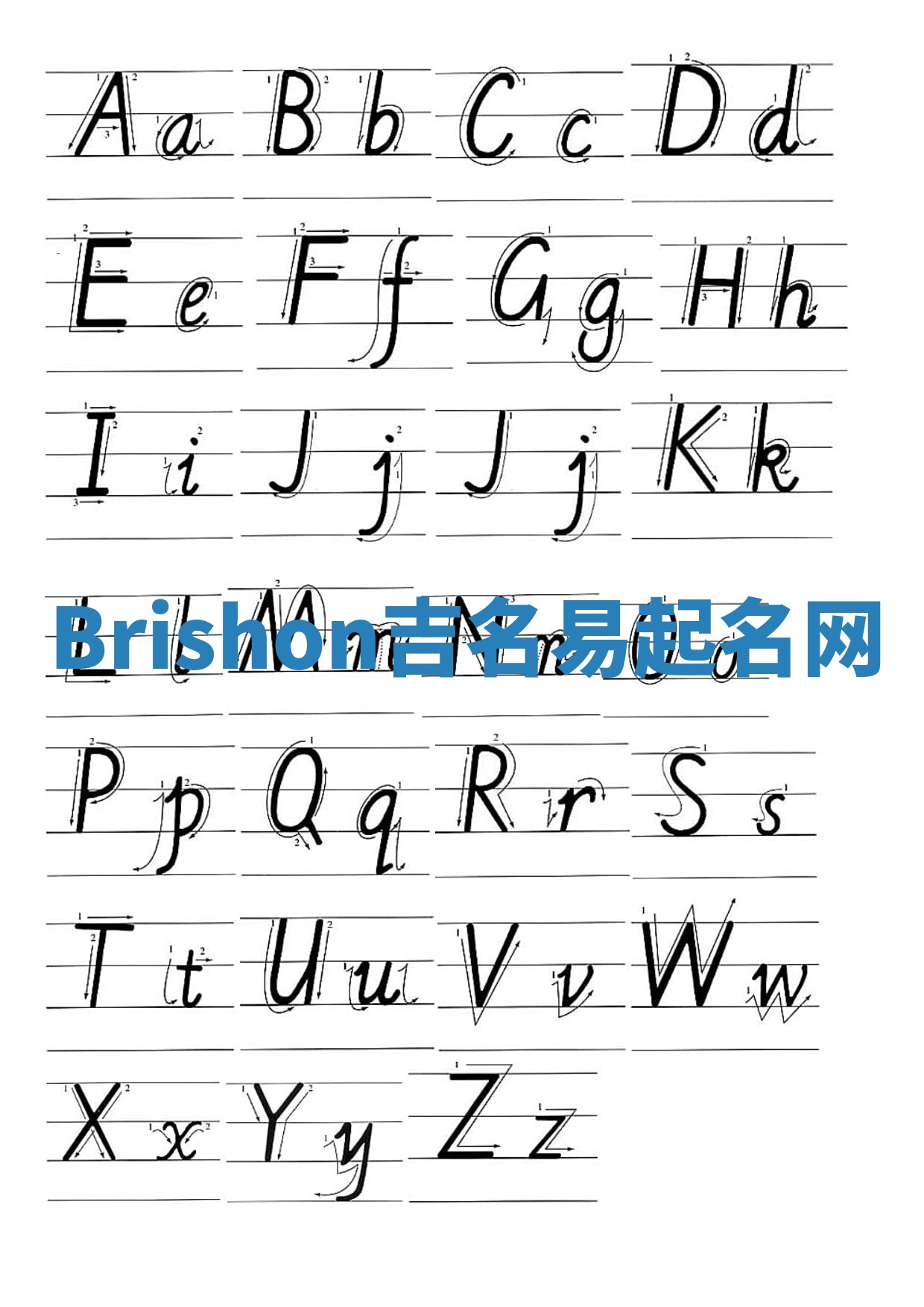 Brishon吉名易起名网