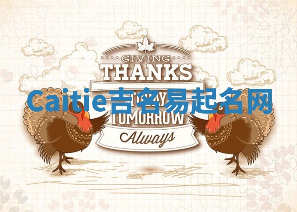 Caitie吉名易起名网 Caitie吉名易起名网