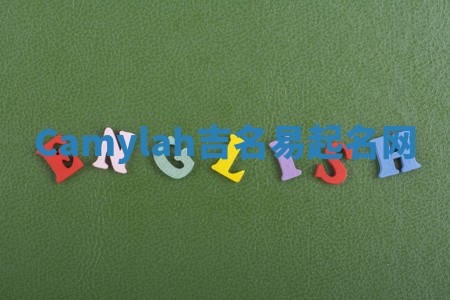 Camylah吉名易起名网