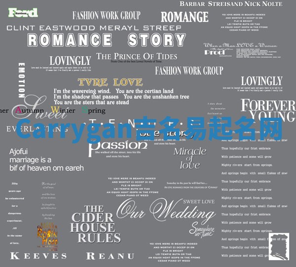 Carrygan吉名易起名网