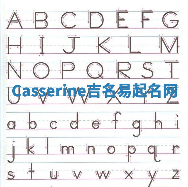 Casserine吉名易起名网
