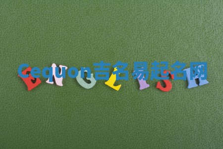 Cequon吉名易起名网