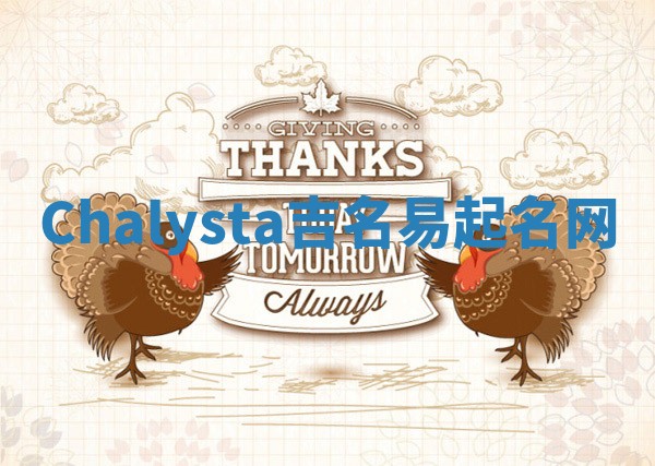 Chalysta吉名易起名网