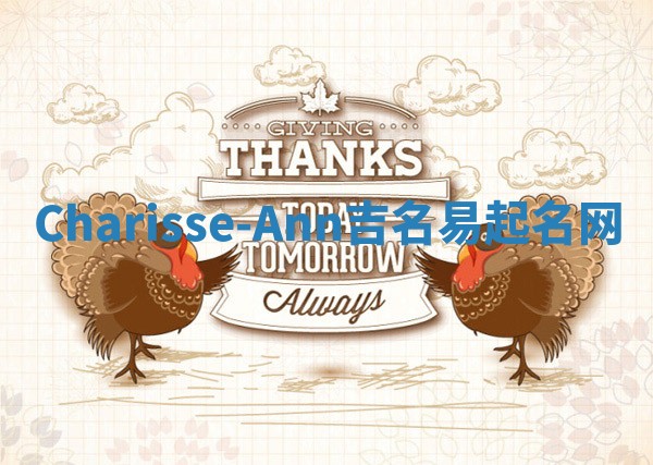 Charisse-Ann吉名易起名网