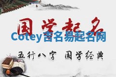 Cotey吉名易起名网