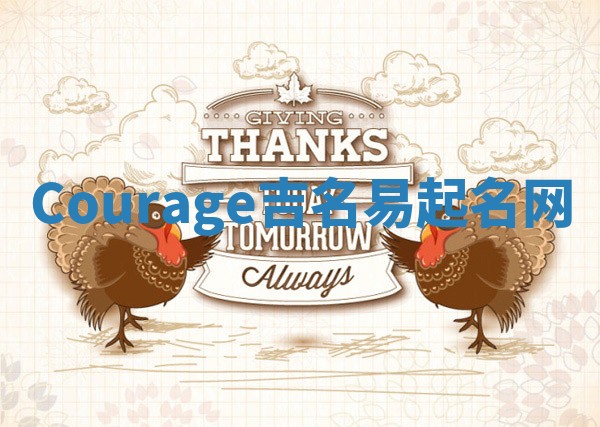 Courage吉名易起名网 Courage吉名易起名网