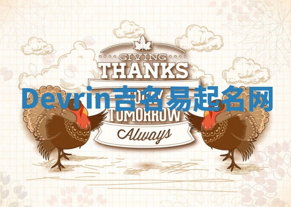Devrin吉名易起名网