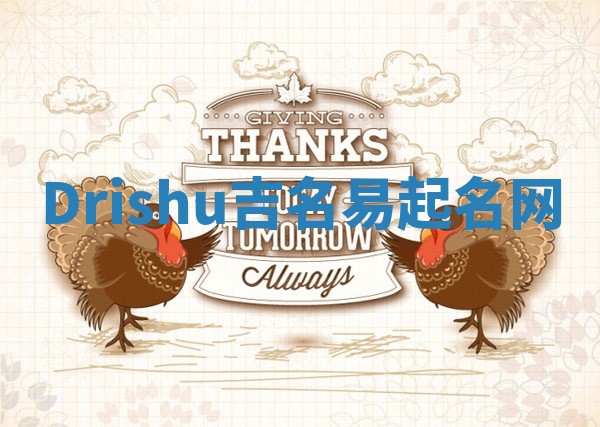 Drishu吉名易起名网