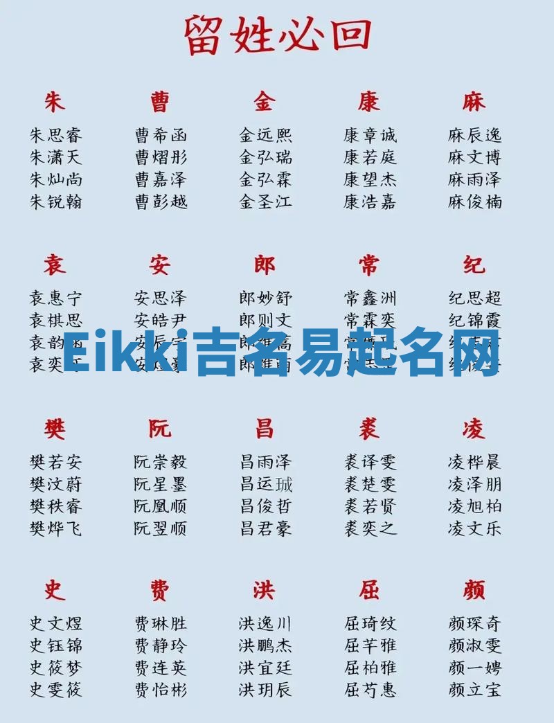 Eikki吉名易起名网