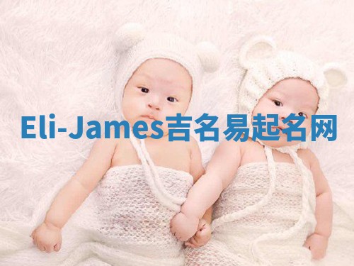 Eli-James吉名易起名网