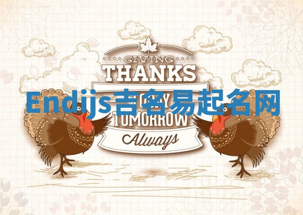Endijs吉名易起名网