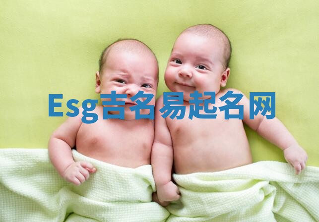 Esg吉名易起名网