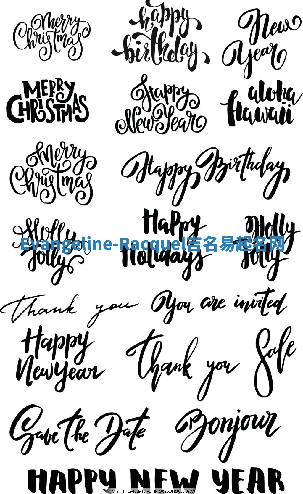 Evangeline-Racquel吉名易起名网