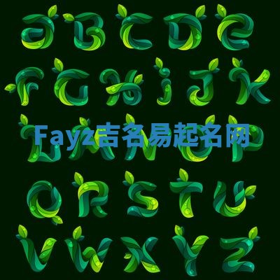 Fayz吉名易起名网