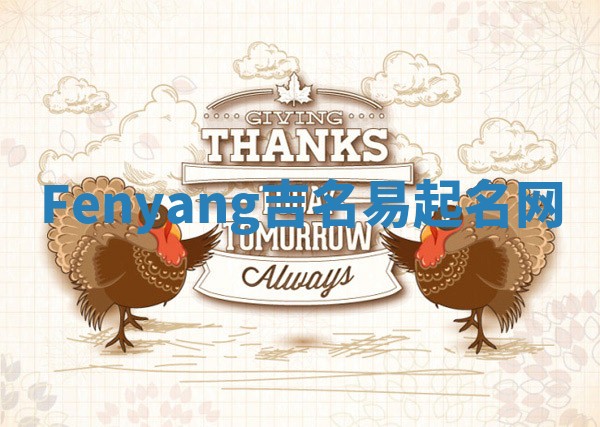 Fenyang吉名易起名网
