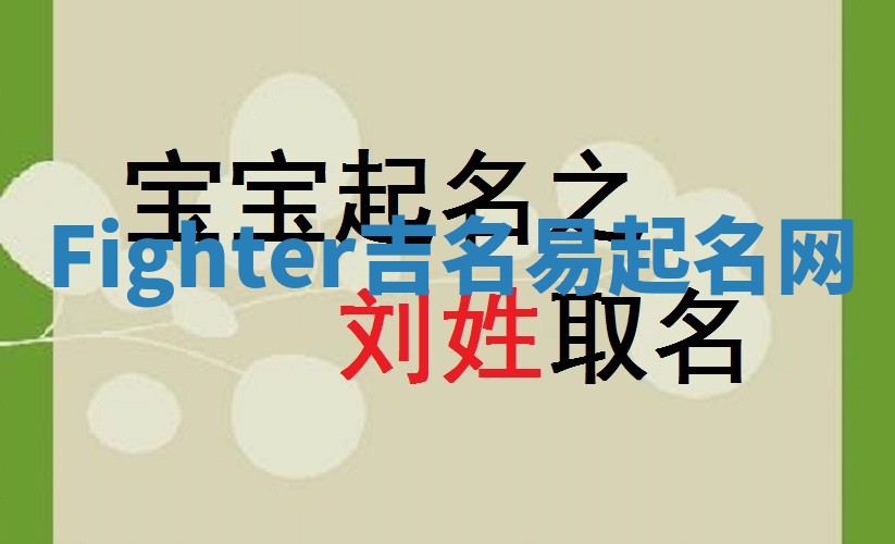 Fighter吉名易起名网
