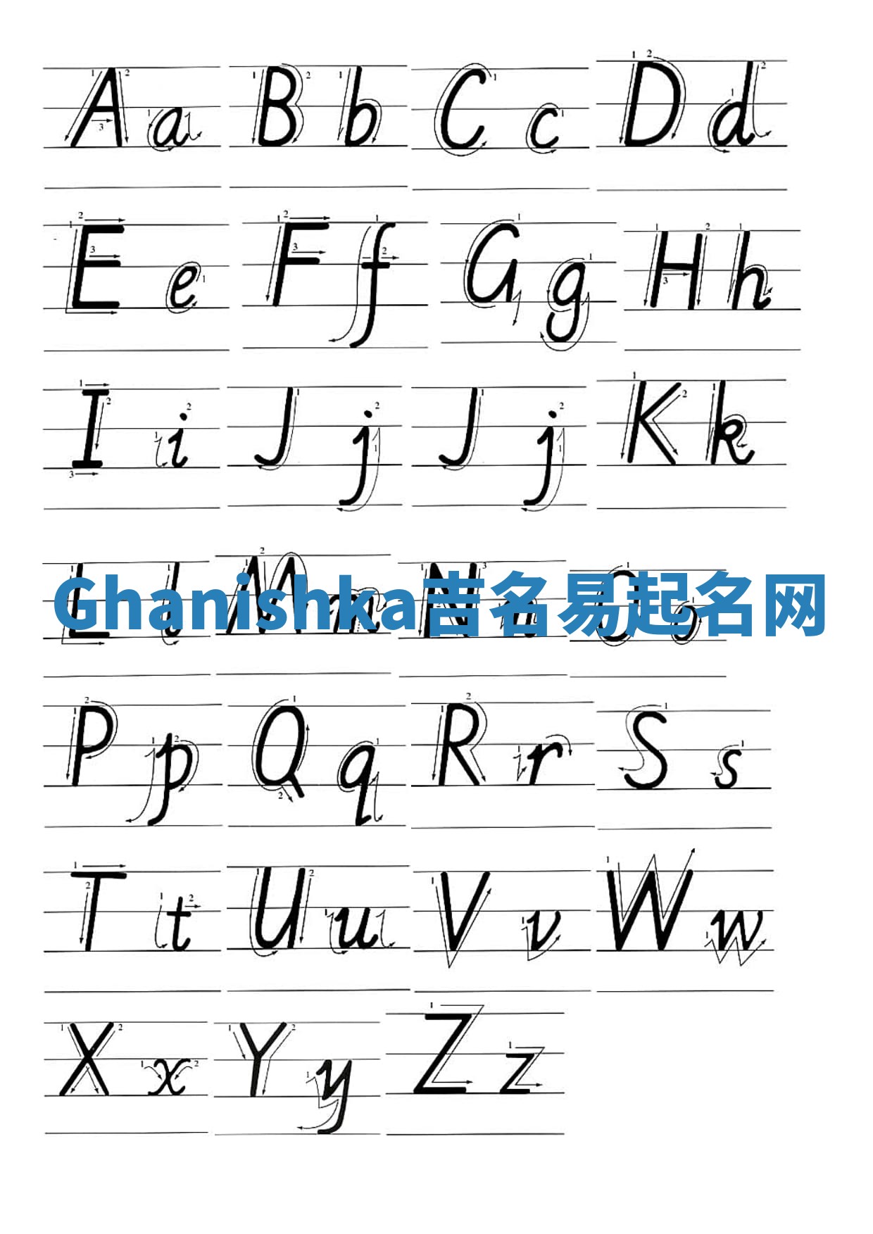 Ghanishka吉名易起名网