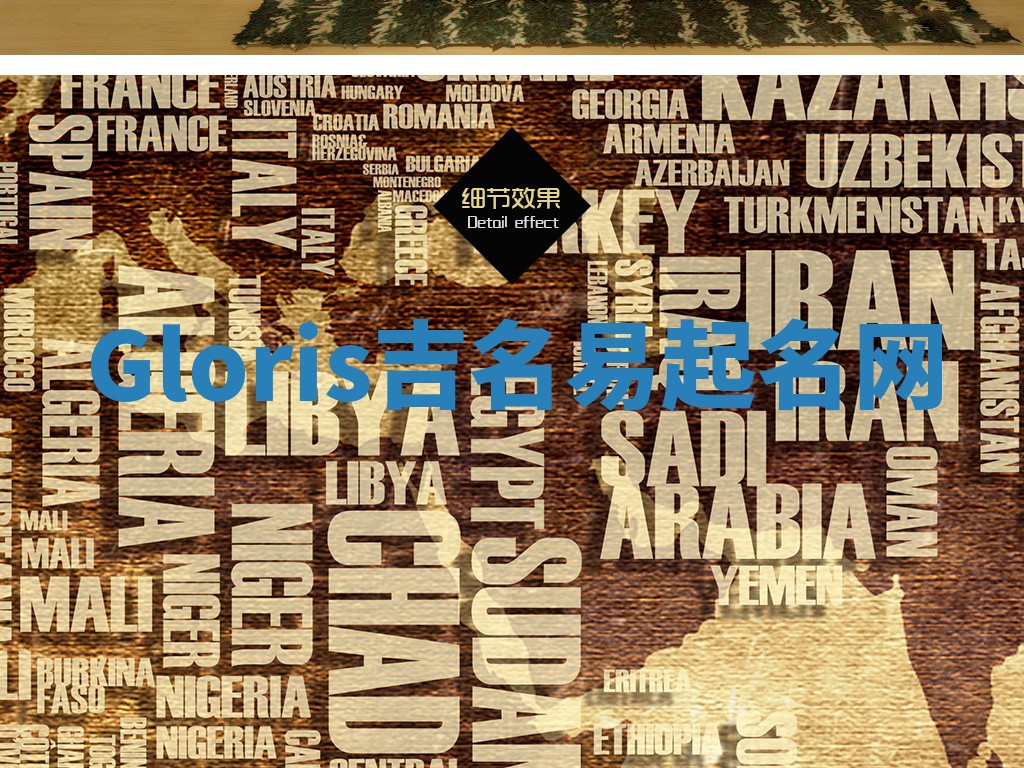 Gloris吉名易起名网