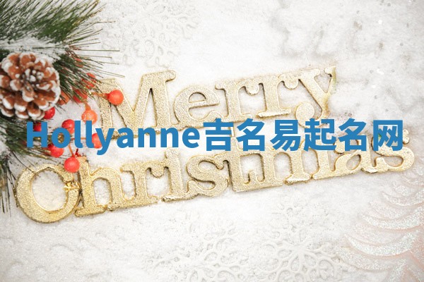Hollyanne吉名易起名网