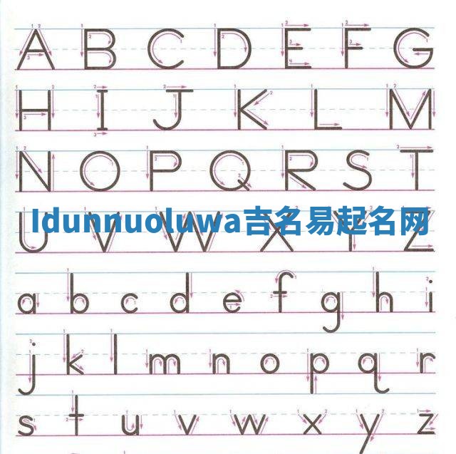 Idunnuoluwa吉名易起名网