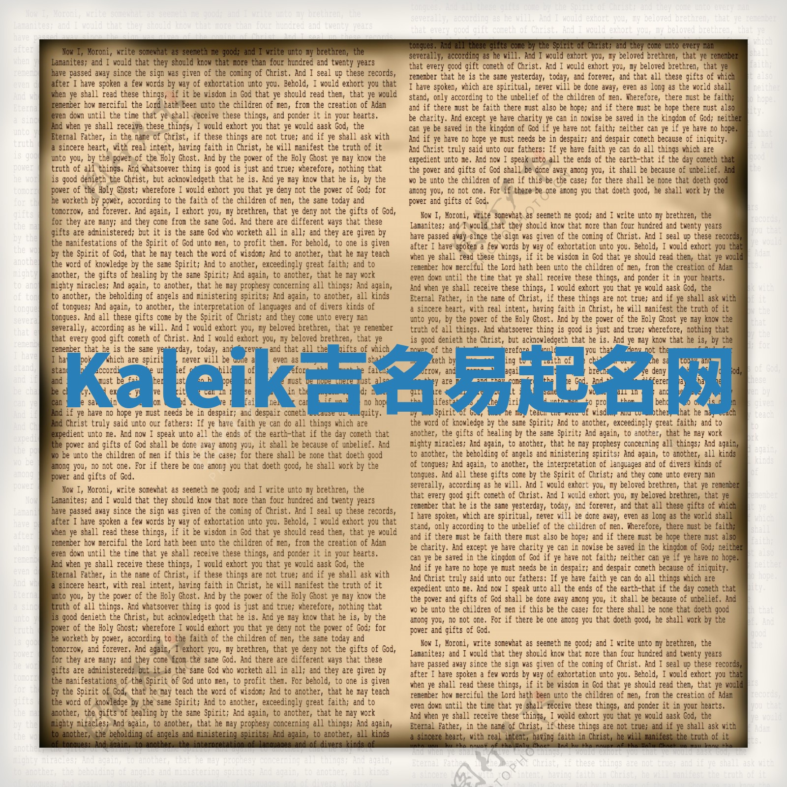 Kaleik吉名易起名网