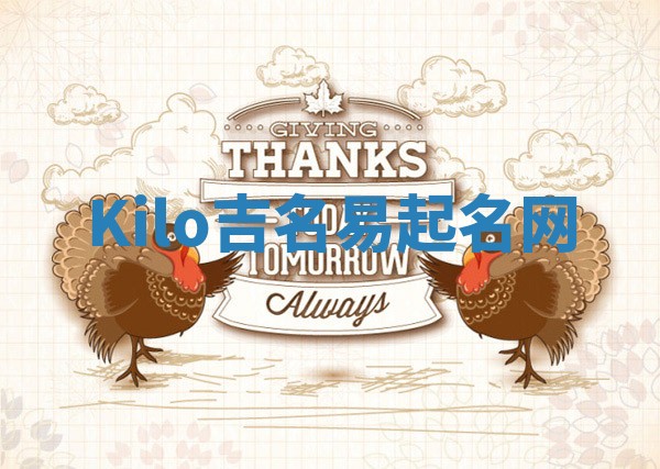 Kilo吉名易起名网
