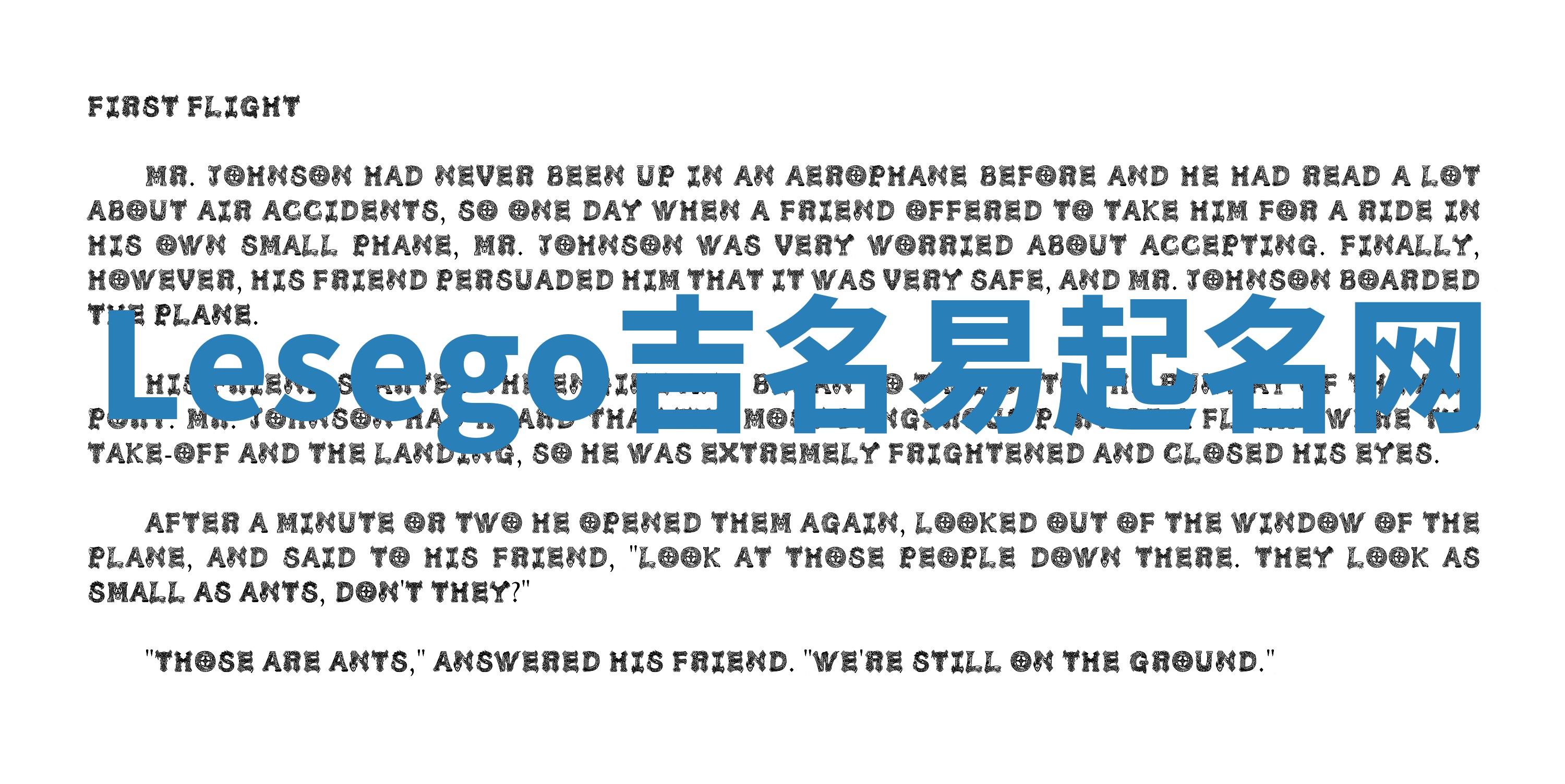 Lesego吉名易起名网