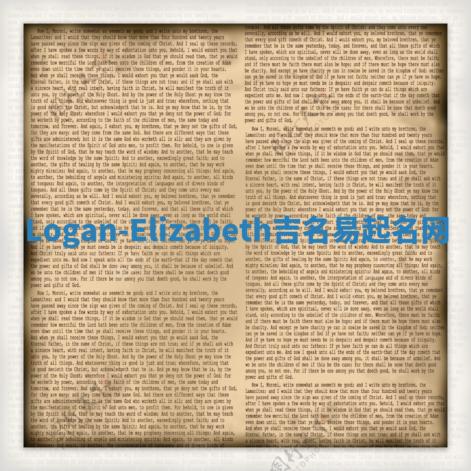 Logan-Elizabeth吉名易起名网