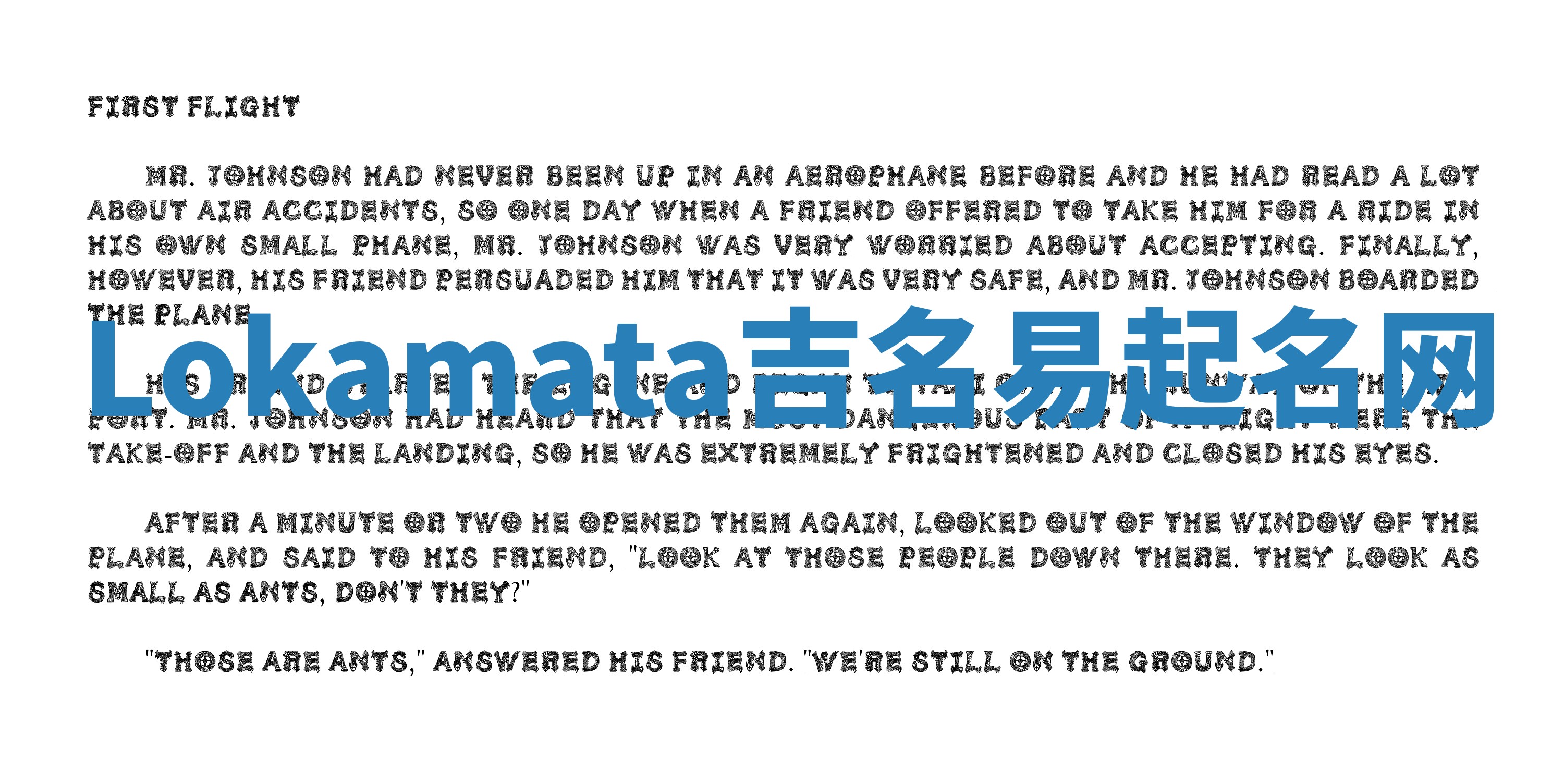 Lokamata吉名易起名网