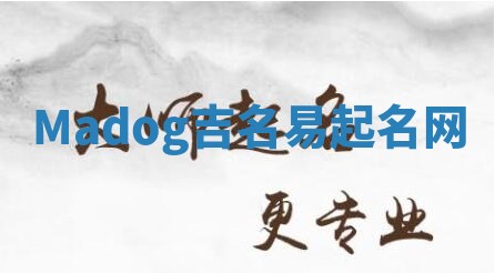 Madog吉名易起名网
