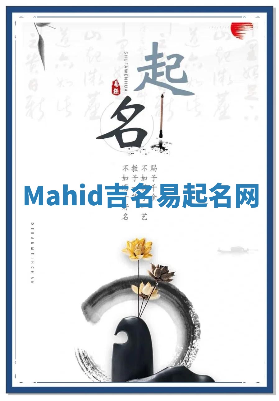 Mahid吉名易起名网