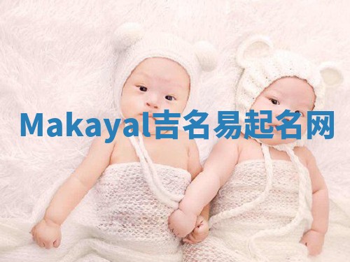 Makayal吉名易起名网
