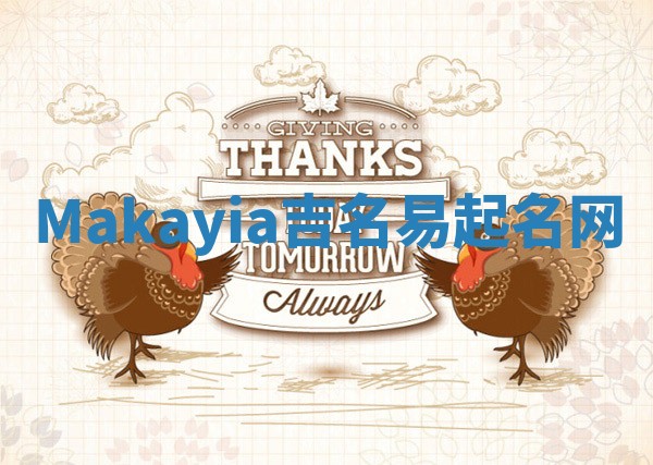 Makayia吉名易起名网
