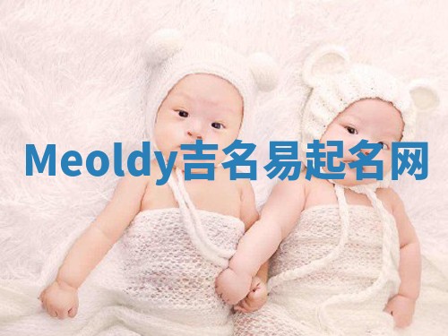 Meoldy吉名易起名网