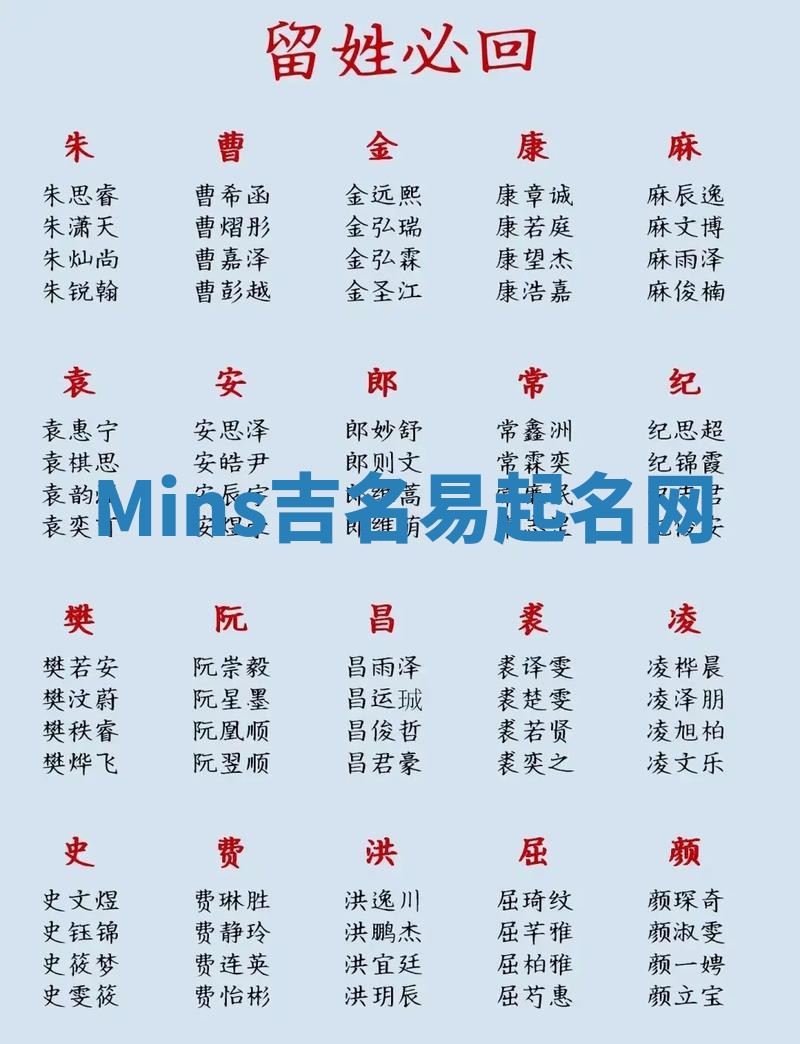 Mins吉名易起名网