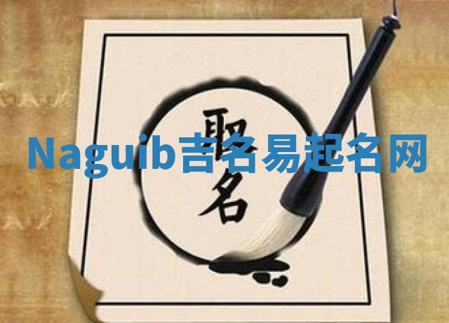 Naguib吉名易起名网