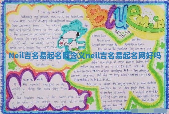 Neil吉名易起名网含义 neil吉名易起名网好吗